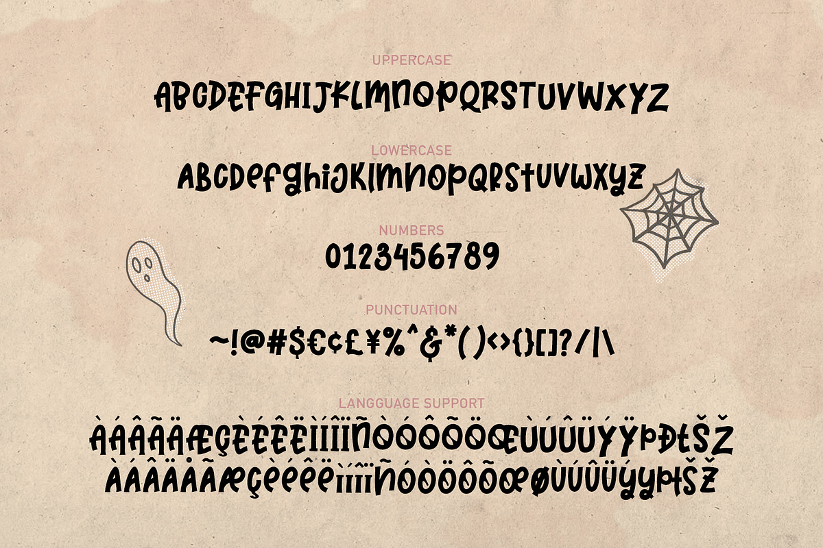 Horror Typeface, a Font by giemons™ (Photo 2 of 6)