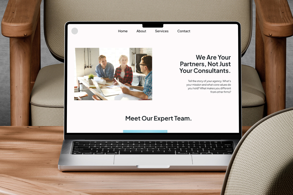 Business Agency Website Template, a Landing Page Template by Glyphminds Studios (Photo 3 of 3)