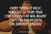 Makura Rough Artifact Display Font, a Sans Serif Font by Heinzel Std (Thumbnail 3 of 11)