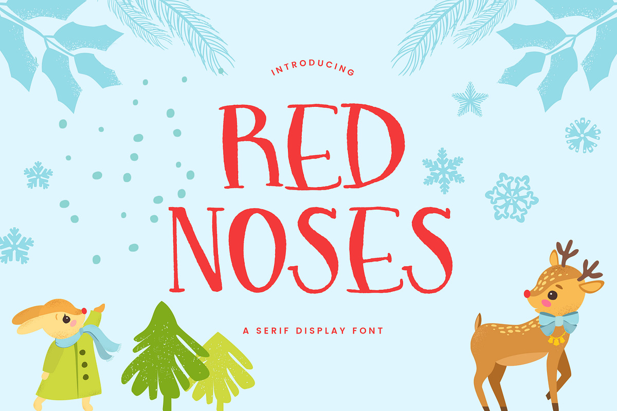 Red Noses | A Serif Display