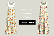 Woman Dress Mockup, an Advertising Mockup by PudraART (Thumbnail 2 of 7)