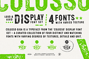 Colosso Giga Display Font, a Sans Serif Font by More Etc. Studios (Thumbnail 13 of 14)