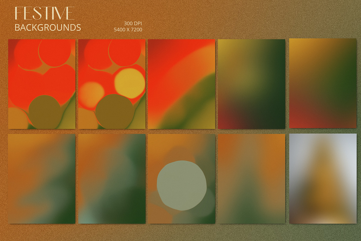 Christmas New Gradients Collage, an Object Graphic by Cat In Colour (Photo 2 of 23)