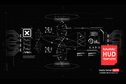 Futuristic Hud templates., a Technology Illustration by Andrew_Derr (Thumbnail 3 of 5)