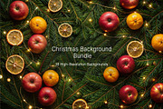 Christmas Background Bundle, a Background Graphic by GraphicWave (Thumbnail 1 of 11)