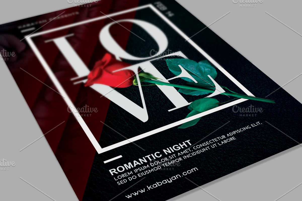 Love Flyer, a Flyer Template by AyumaDesign (Photo 5 of 5)