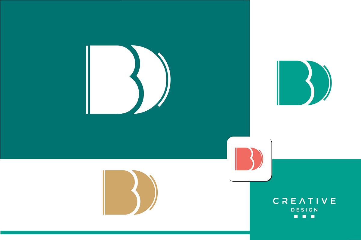 BO, OB, B, O, Abstract Letters Log, a Branding & Logo Template by art_creater