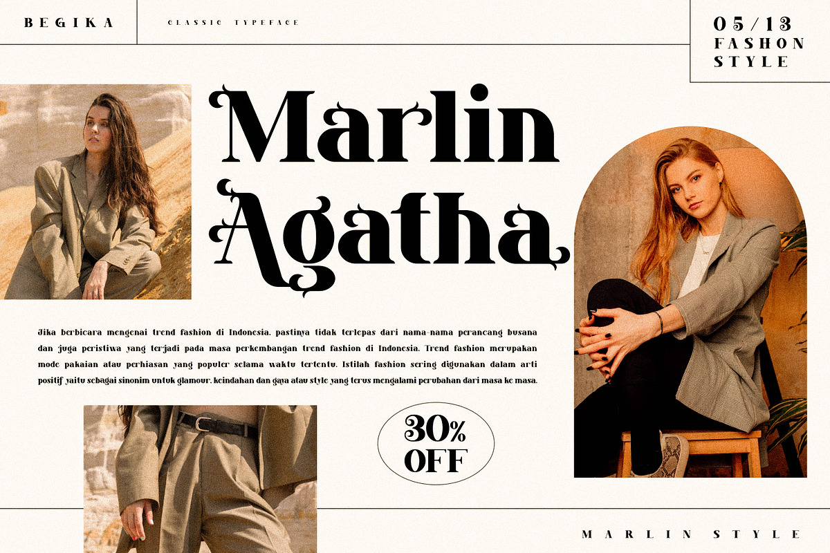 Magkon Classy Serif Font, a Script Font by Storytype Studio (Photo 7 of 10)