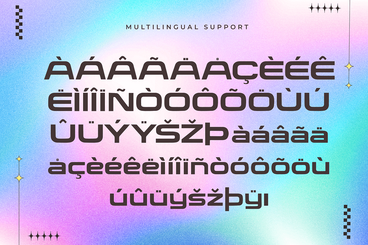 Popy2k – Modern Y2K Display Font, a Sans Serif Font by overlaytemplates (Photo 5 of 5)