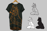 Woodland Creature Illustrations, an Animal Illustration by Inkwell Supply Co (Thumbnail 2 of 10)