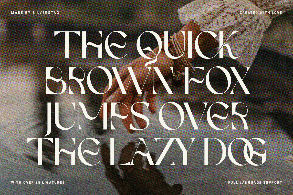 FRENCH CHATEAUX - Chic Display Font, a Sans Serif Font by SilverStag Type Foundry (Photo 14 of 22)