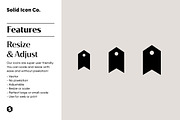 Tags and Labels Icons, a Solid Icon by Solid Icon Co (Thumbnail 2 of 6)