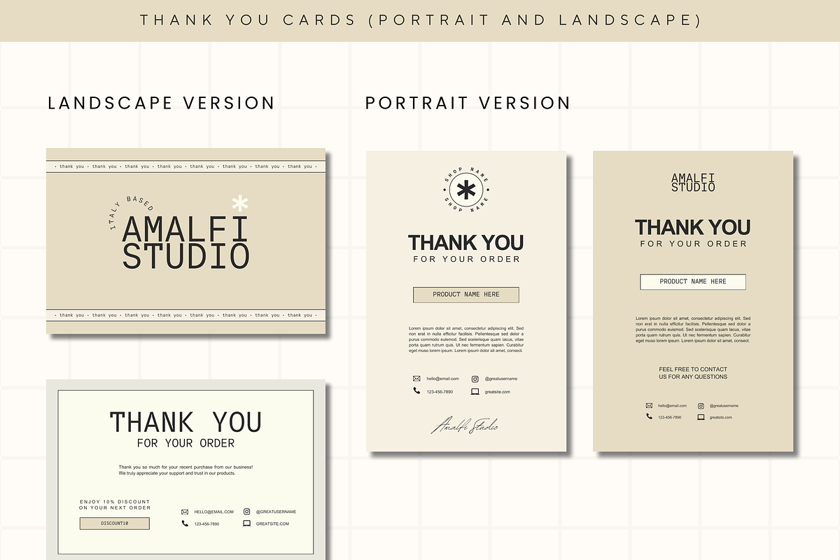 Canva Modern Branding Kit Template, a Branding & Logo Template by Branding Babe Co. (Photo 5 of 9)