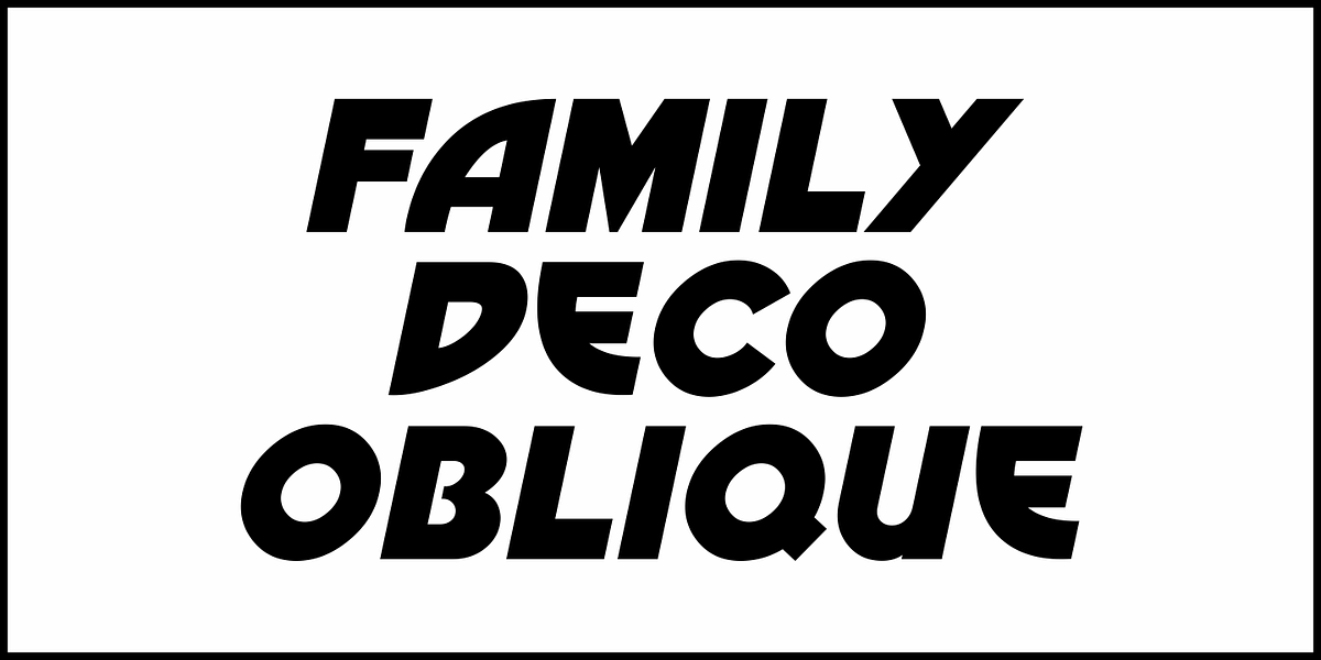 Family Deco JNL, a Sans Serif Font by Jeff Levine Fonts (Photo 4 of 5)