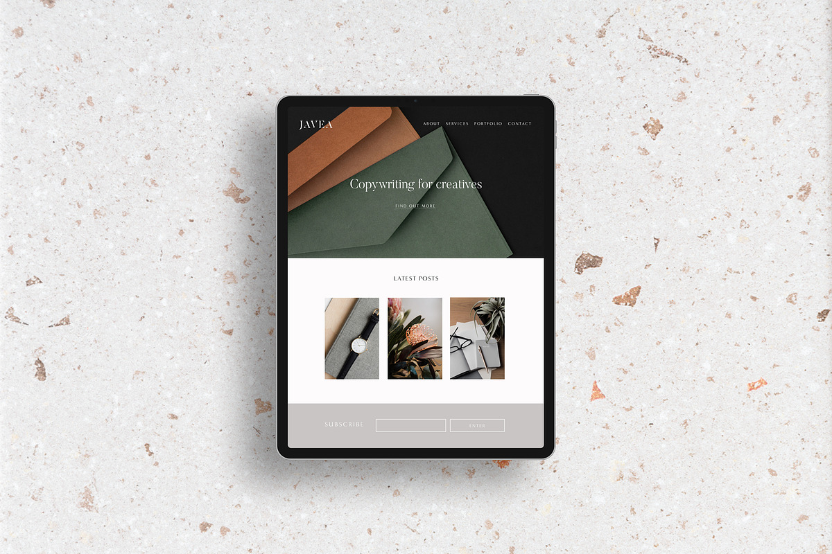 Javea iPad Pro Mockup Scene Creator, an iPad Mockup by Moyo Studio (Photo 10 of 16)