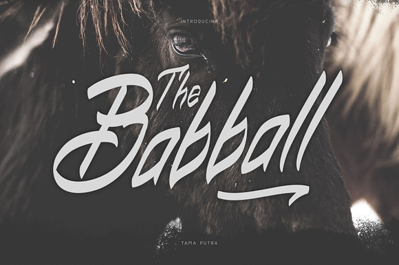 Babball Font preview 7