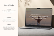 Life Coach Canva Website Template, a Landing Page Template by GlamWebDesigns (Thumbnail 8 of 8)