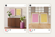 Two Frame Mockups DIN A Ratio, a Household Mockup by Bonumo (Thumbnail 5 of 9)