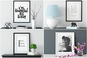 Frame Mockup Bundle Vol 3, a Print Template by Yuri-U (Thumbnail 15 of 17)