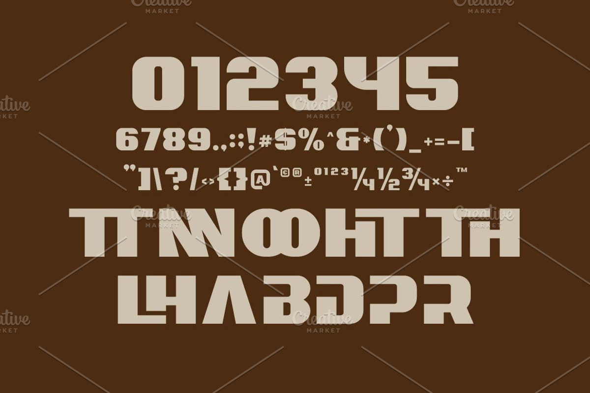 Mondoly Strong Bold Sans Font, a Sans Serif Font by Artiveko (Photo 4 of 8)