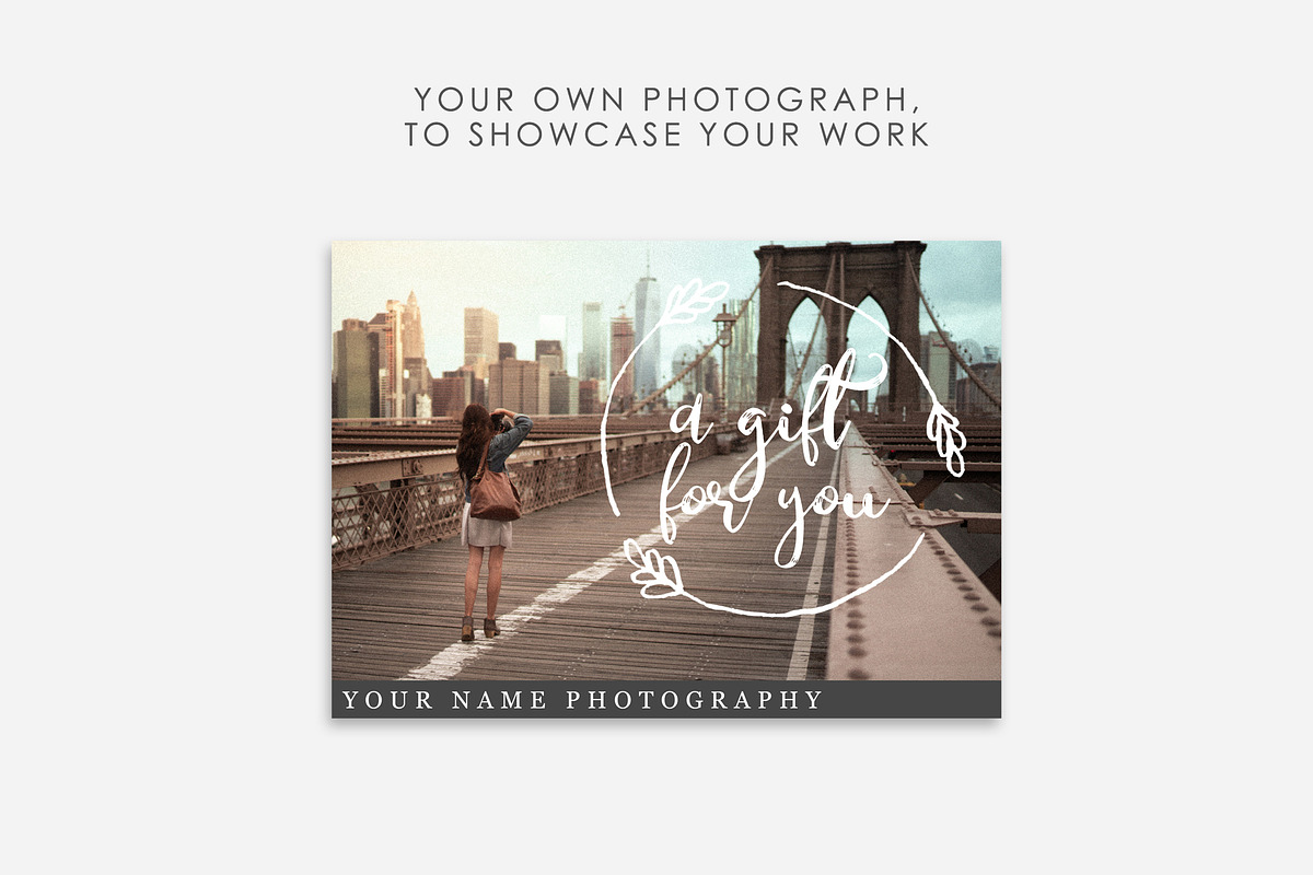 Photographer Gift Certificate, a Card Template by DesignStudioTeti (Photo 3 of 8)