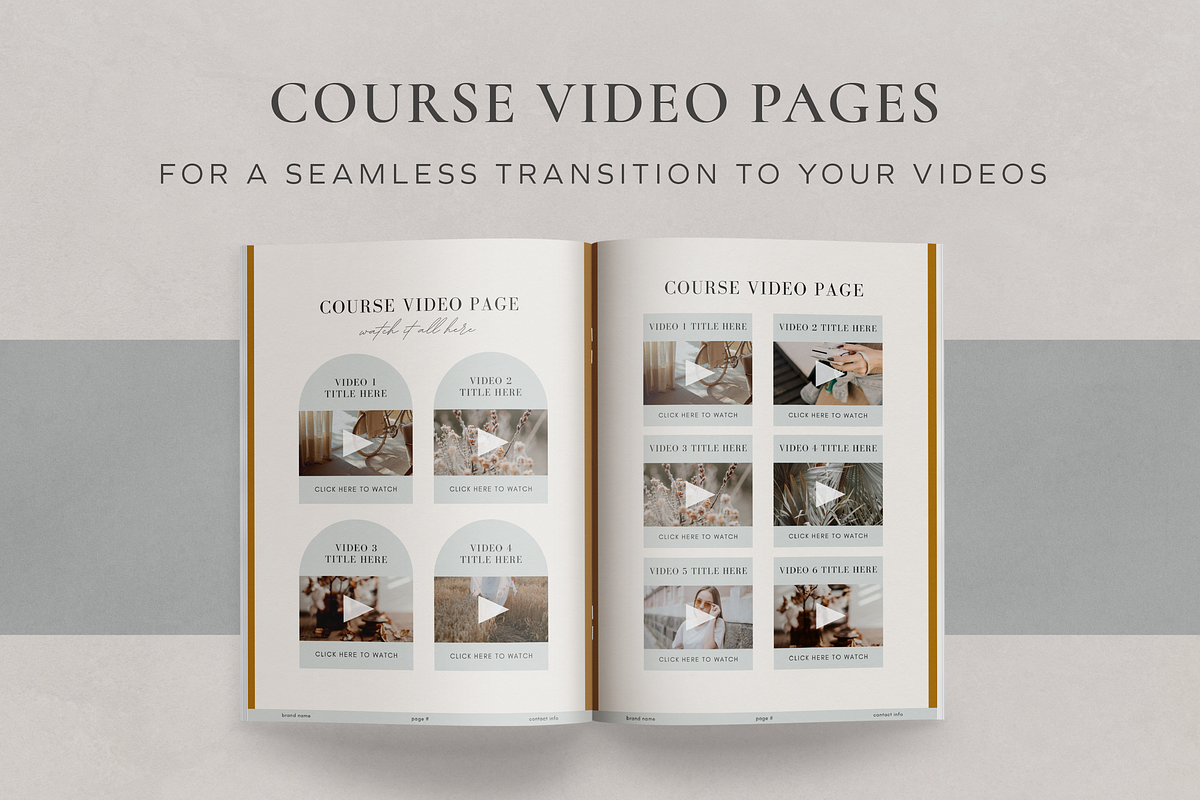 Digital Product Creator Canva Bundle, a Magazine Template by Studio Soluna (Photo 8 of 33)