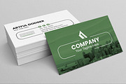 Modern Business Card Design, a Stationery Template by MightyDesign (Thumbnail 2 of 6)