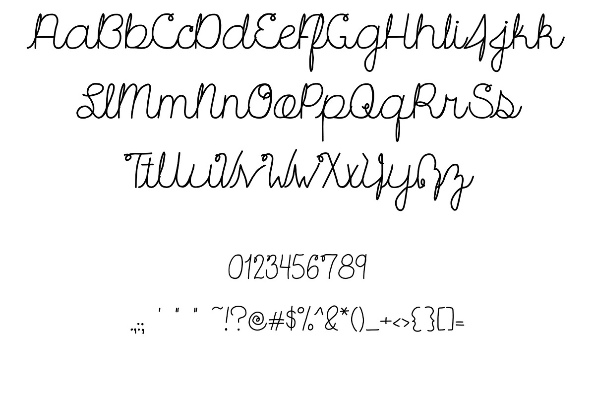 Font Happy Day Cursive Script Cute!, a Script Font by PageLightStudios (Photo 5 of 8)