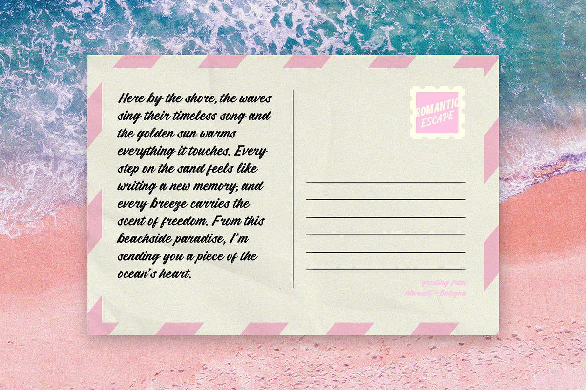 Smoothy Cappucina, a Script Font by Nathatype (Photo 9 of 12)