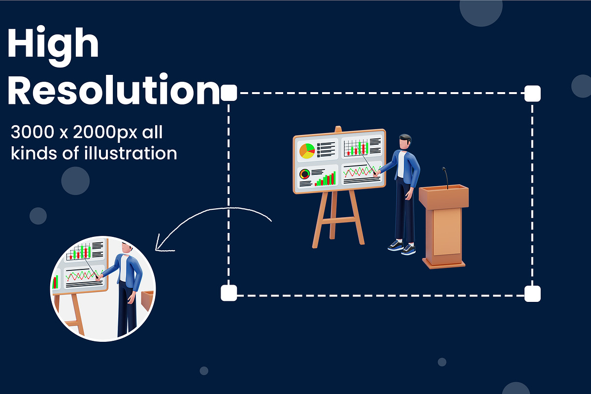 Business People 3D Illustration Pack, a Characters & Person 3D Model by novia99design (Photo 4 of 6)