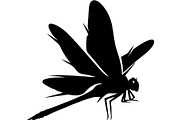 20 Dragonfly Silhouette Mega, an Object Graphic by Designer_Momina (Thumbnail 14 of 19)