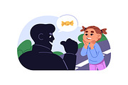 Kids danger and safety concept set, a Person Illustration by PaperTrident (Thumbnail 9 of 13)