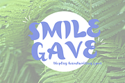 Smile Gave font, a Handwritten Font by JJuta (Thumbnail 1 of 5)