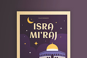 Isra Mi'raj Flyer, a Flyer Template by KMZVR.Lab (Thumbnail 5 of 5)