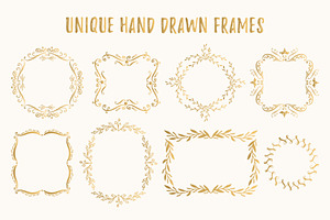 400 Golden Designs Eps & Png