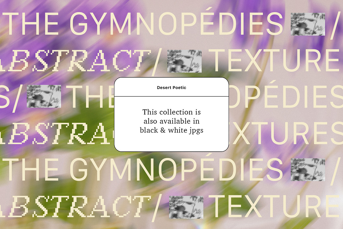 THREE GYMNOPEDIES Blurry Backgrounds, a Background Graphic by Desert Poetic (Photo 6 of 8)