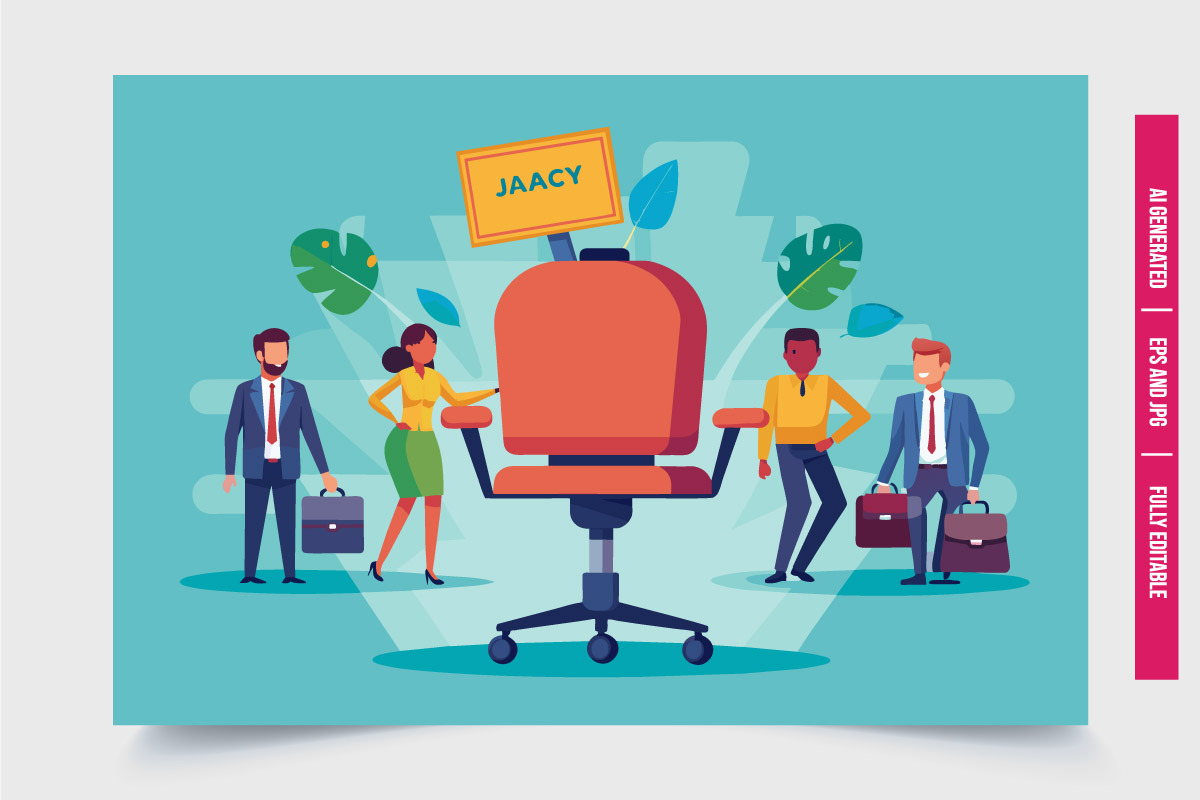 Job Interview Competition, a Finance Illustration by Tanuart (Photo 2 of 3)