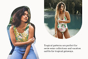 Jungle Paradise Pink Tropical Floral, a Decorative Illustration by Catch the Dream Art (Thumbnail 15 of 17)