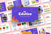 Edutica Children Learning Class PPT, a Presentation Template by kerismaker (Thumbnail 1 of 7)