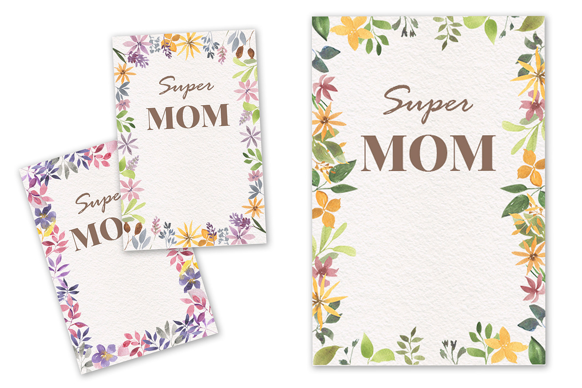 Happy mother's day, an Illustration by Love Watercolor Store (Photo 5 of 9)
