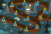 Game Level Map Pack - Horizontal Mod, an Illustration by pzUH (Thumbnail 4 of 8)