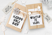 Christmas Nordic Font, a Sans Serif Font by Happy Letters (Thumbnail 8 of 10)