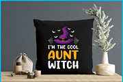 I'm The Cool Aunt Witch Halloween, an Object Graphic by Creativeusart (Thumbnail 4 of 4)
