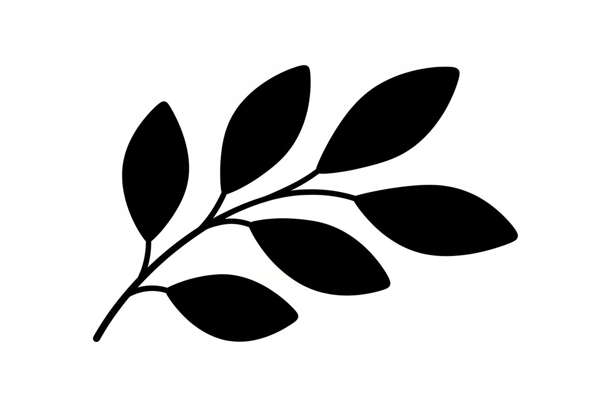 Botanical Leaf Silhouette Bundle, an Illustration by Creativeshirt (Photo 8 of 51)