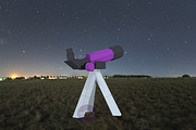 Telescope 3D model template, a Graphic by PolyFish (Thumbnail 4 of 5)