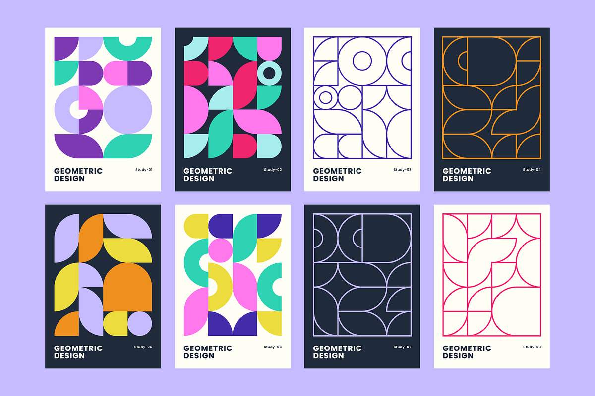 Geometric Pattern Compositions, a Decorative Illustration by Léo Alexandre (Photo 22 of 25)