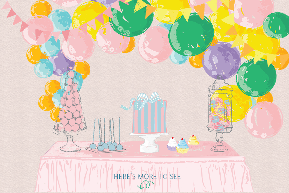 Party Mood Board Creator, a Decorative Illustration by Lovalù® (Photo 7 of 12)