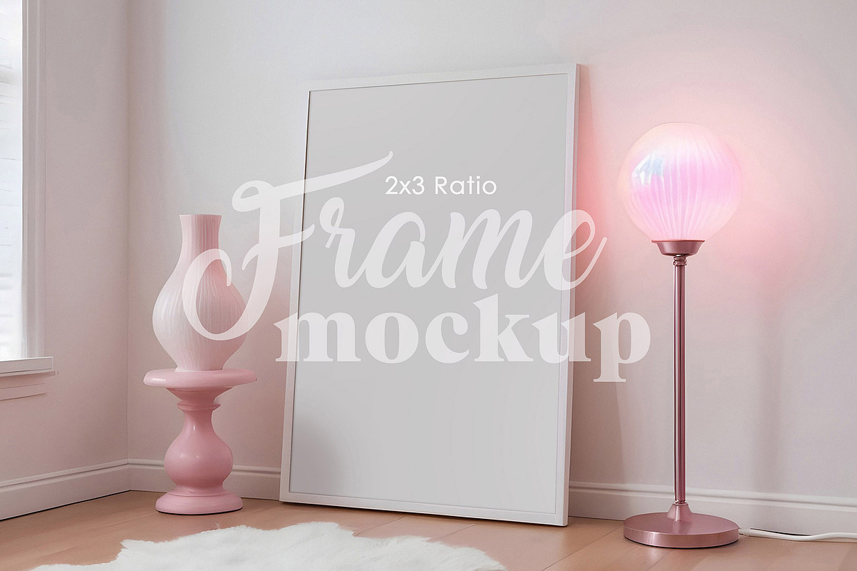 Soft Girly Ambience | Frame Mockup, a Household Mockup by isjakimockups (Photo 1 of 9)