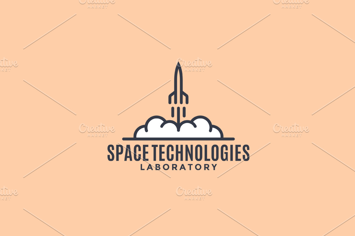 Space Technologies Logo Template, a Branding & Logo Template by pne-design (Photo 1 of 4)