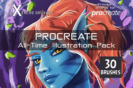 Procreate All-Time Illustration Pack